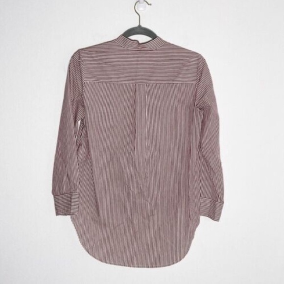 Veronica Beard | Harper Lace Up Top - Picture 4 of 6